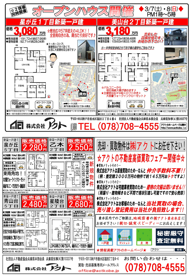 ３月7日（土）本店